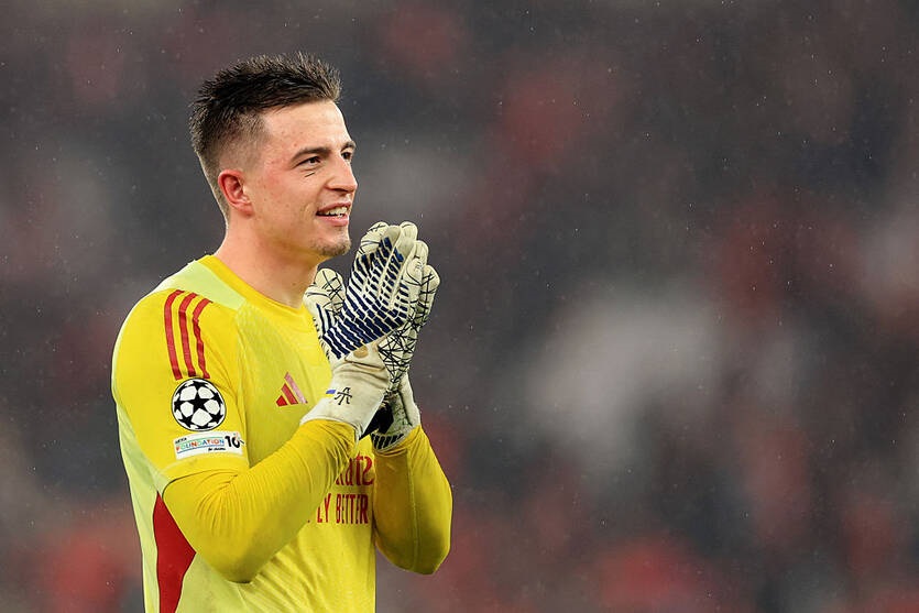 Фото для новини:Трубин розповів про співпрацю з відомим тренером