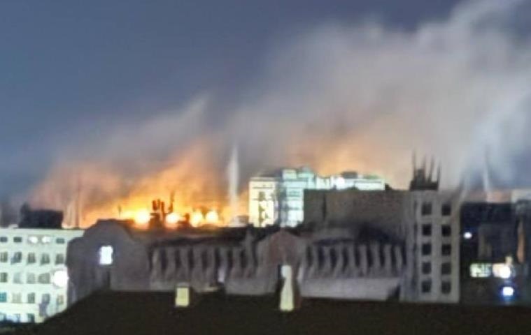 Фото для новини:У Бєлгороді після ракетного удару стався блекаут