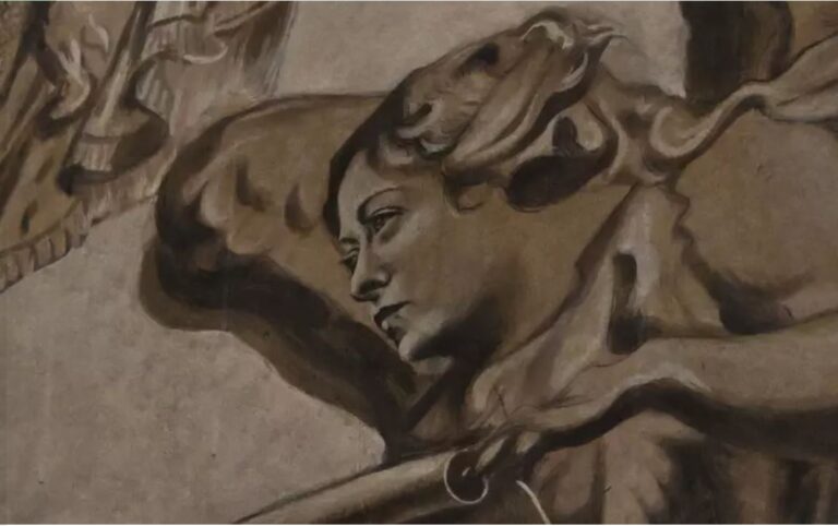 Фото для новини:У Римі херувим на фресці після реставрації став схожим на Мелоні