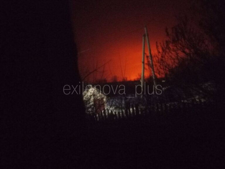 Фото для новини:У Самарській області РФ велика пожежа: уражено ГПЗ