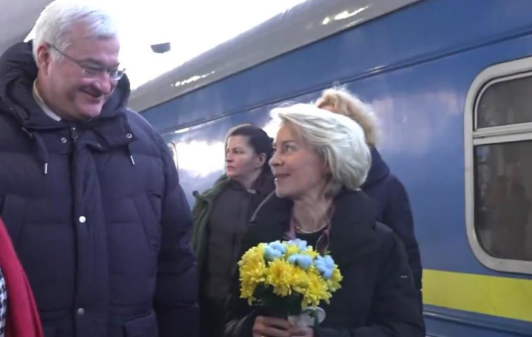 Фото для новини:Урсула фон дер Ляєн прибула з візитом до Києва