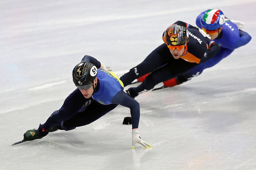 Фото для новини:Успіх України в шорт-треку: Гандей гарантував вихід у чвертьфінал