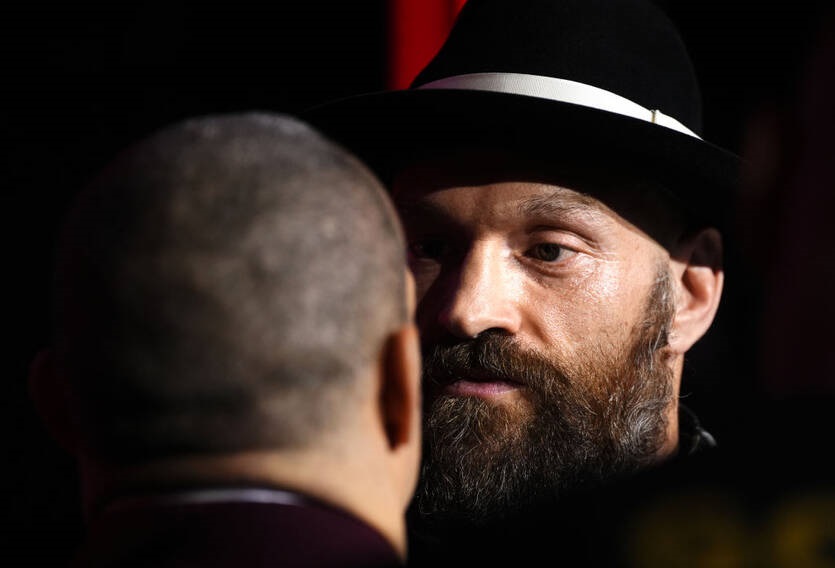 Фото для новини:Я досі головний: Ф&rsquo;юрі націлений на реванш з Усиком