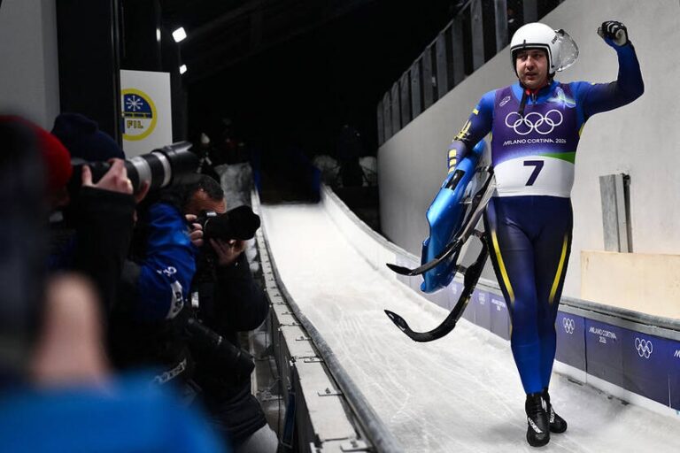 Фото для новини:З новим рекордом українські саночники завершили змагання на Олімпіаді