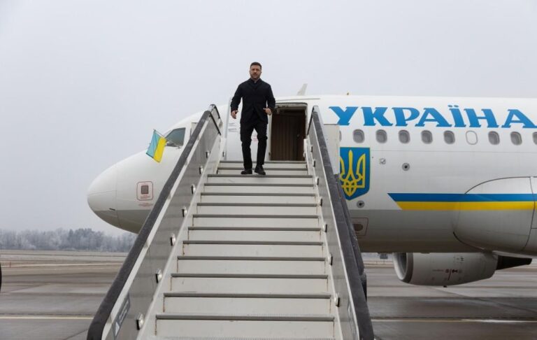 Фото для новини:Зеленський прибув на конференцію у Мюнхені