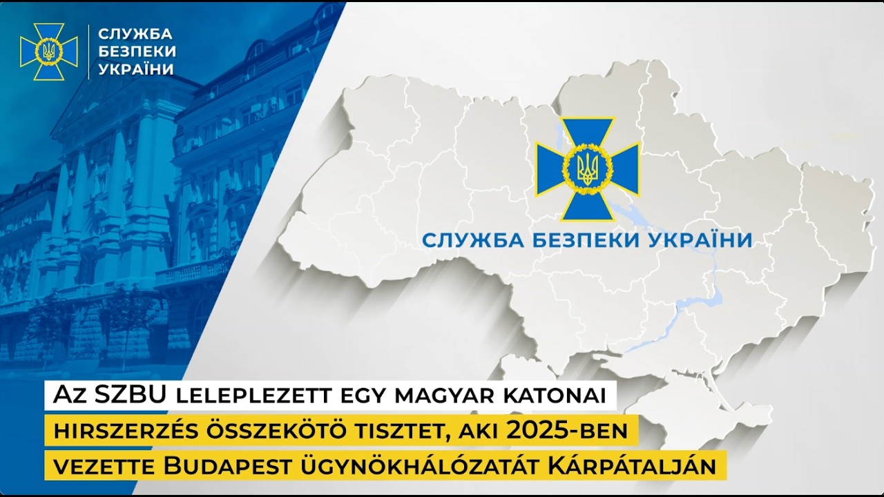 Фото для новини:Az SZBU leleplezett egy magyar katonai hirszerzés összekötö tisztet