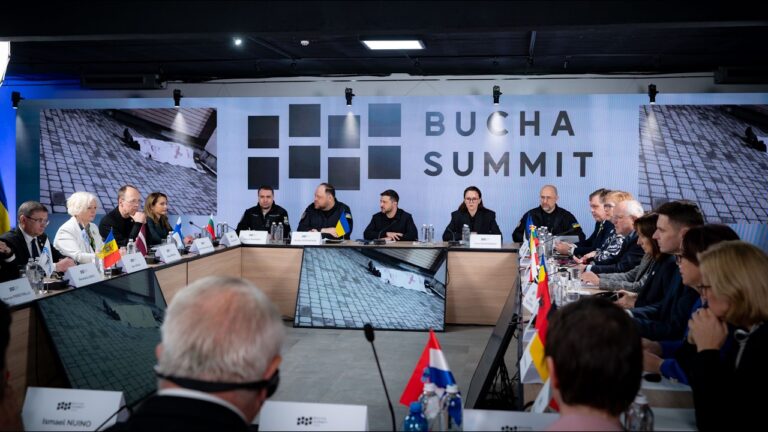 Фото для новини:Звернення Володимира Зеленського до учасників Бучанського саміту – 2026