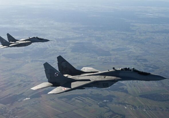 Фото для новини:Атака РФ на Україну: Польща довела до стану найвищої готовності свою ППО