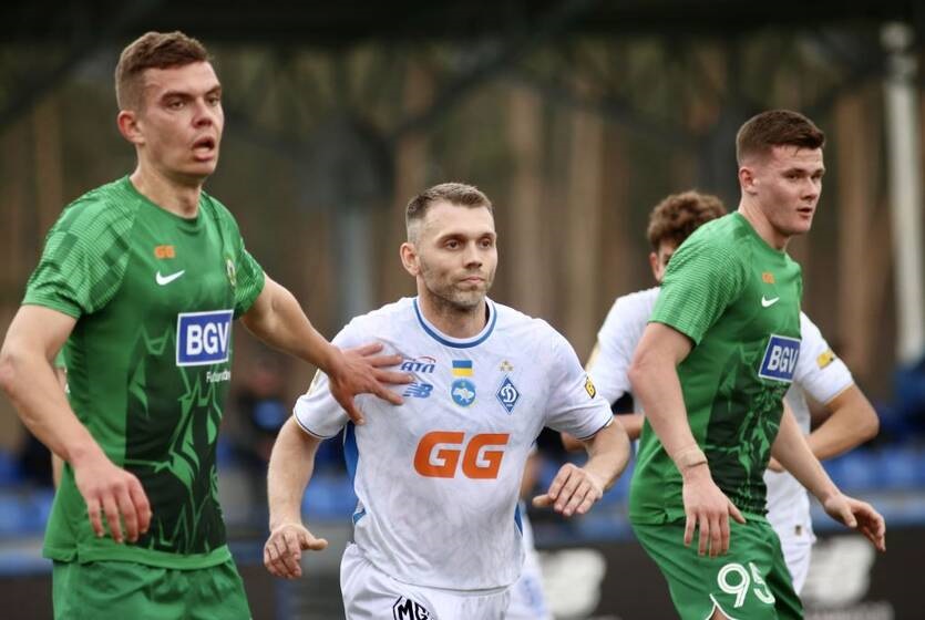 Фото для новини:Динамо Київ із мінімальним рахунком віддало спаринг Поліссю