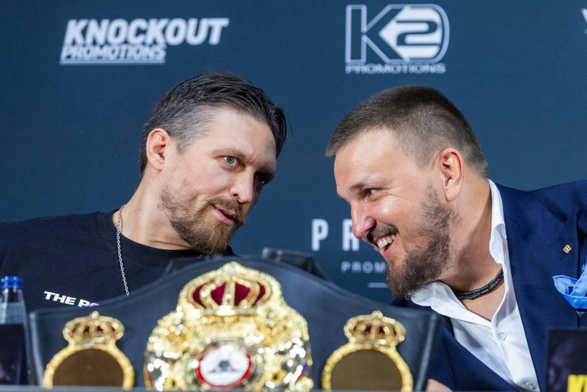 Фото для новини:Експромоутер Усика пояснив статус титульного бою з Верховеном