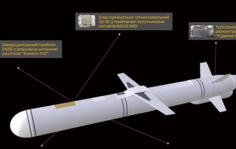 Фото для новини:ГУР повідомило про іноземні компоненти нової крилатої ракети РФ