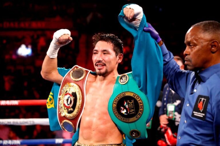 Фото для новини:IBF відібрала чемпіонський пояс у казахстанського боксера