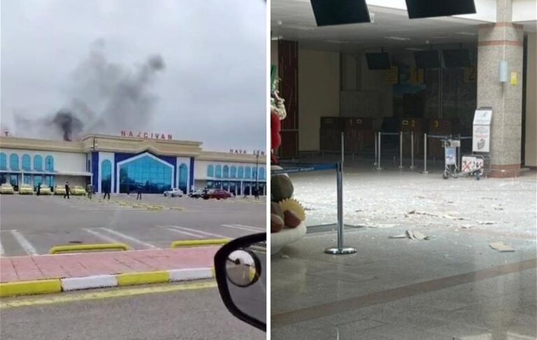 Фото для новини:Іран вперше атакував "шахедами" Азербайджан