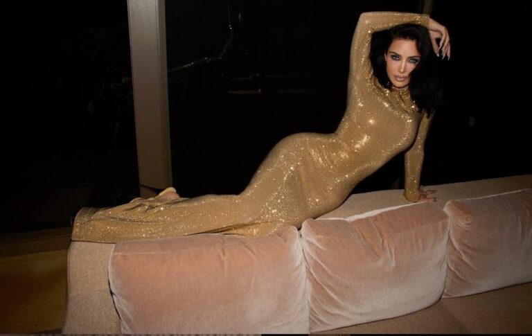 Фото для новини:Кім Кардашян впала в кущі перед Оскаром