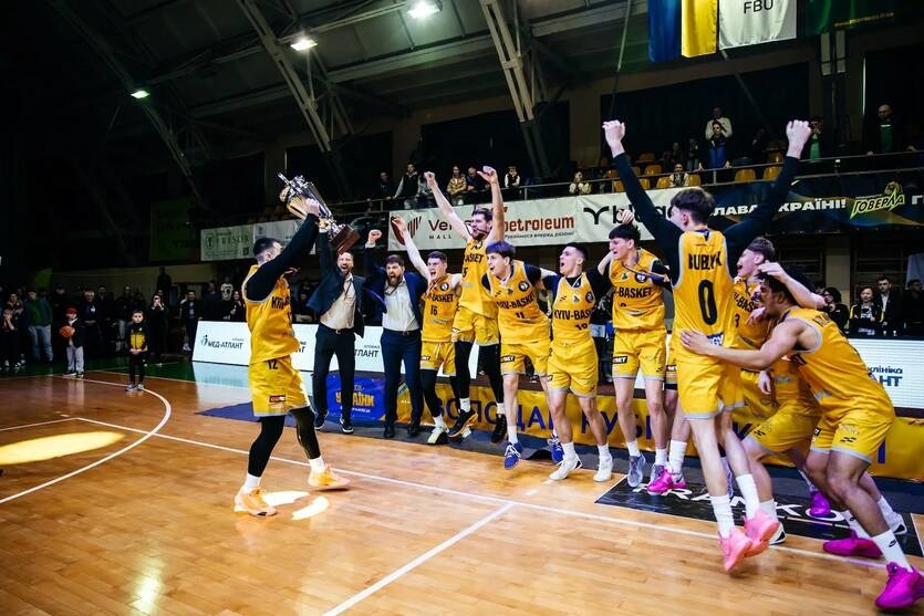 Фото для новини:Київ-Баскет уперше в історії став володарем Кубка України