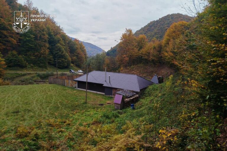 Фото для новини:Лісничий з Закарпаття збудував маєток на самовільно захопленій ділянці