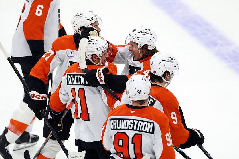 Фото для новини:Матчі НХЛ: Філадельфія обіграла Міннесоту