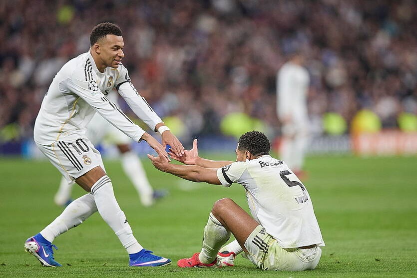 Фото для новини:Мбаппе та Беллінгем потрапили до заявки Реала на матч проти Ман Сіті