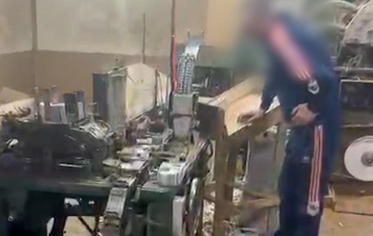 Фото для новини:На Черкащині ліквідували підпільну тютюнову фабрику