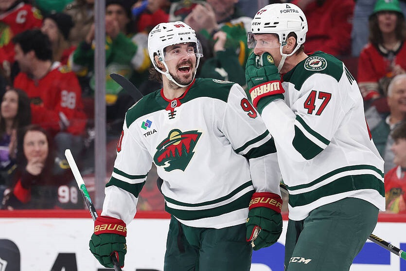 Фото для новини:НХЛ: Міннесота й Едмонтон здобули перемоги