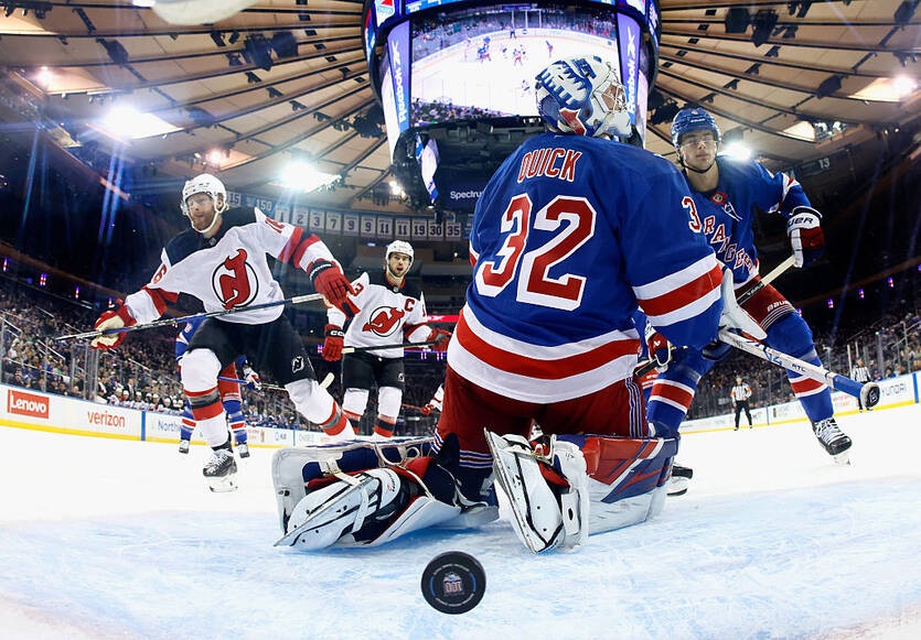 Фото для новини:НХЛ: Рейнджерс зазнали розгрому від Нью-Джерсі