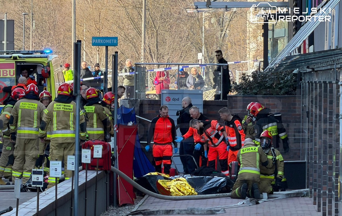 Фото для новини:Під час пожежі у Варшаві загинуло двоє українців