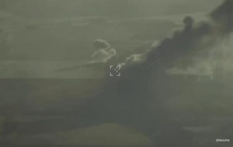 Фото для новини:Під Донецьком уражено місце зберігання шахедів