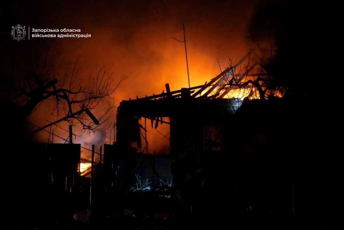 Фото для новини:Полтава і Запоріжжя під масованим ударом ракет і БпЛА