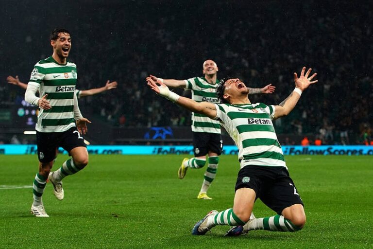 Фото для новини:Спортінг шокував Буде/Глімт камбеком і вийшов в 1/4 фіналу ЛЧ