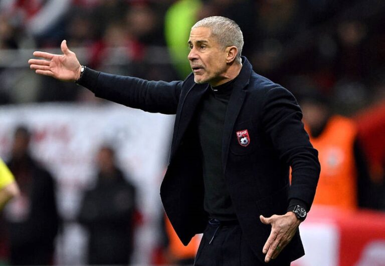 Фото для новини:Тренер албанців дав оцінку опоненту перед товариським матчем