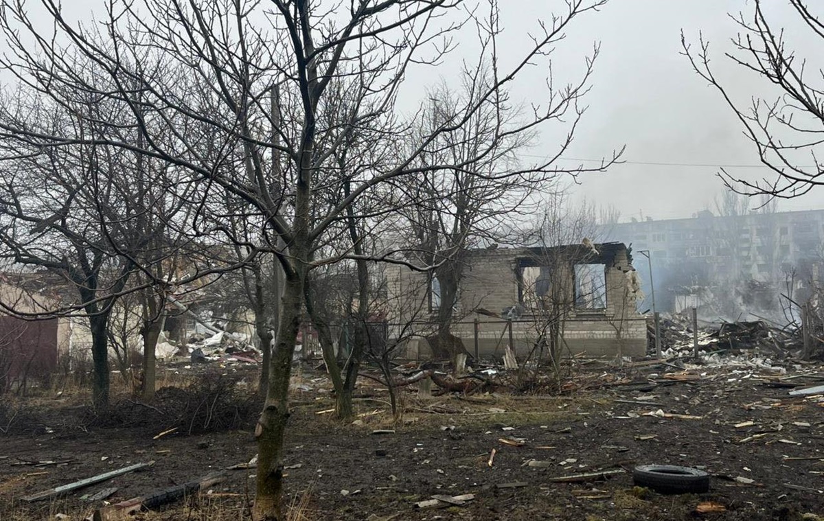 Фото для новини:У Краматорську вісім поранених через бомбовий удар