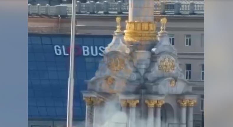 Фото для новини:У трьох районах Києва впали впали уламки дронів