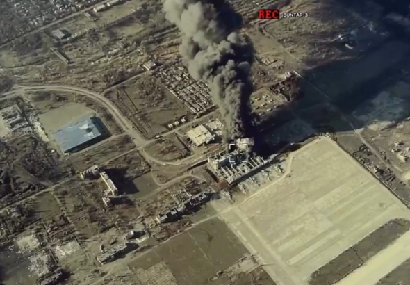 Фото для новини:Удар по складу дронів у Донецьку: відомі наслідки