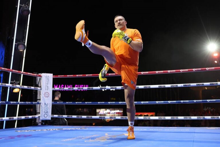 Фото для новини:Усик розпочав підготовку до бою з Верховеном