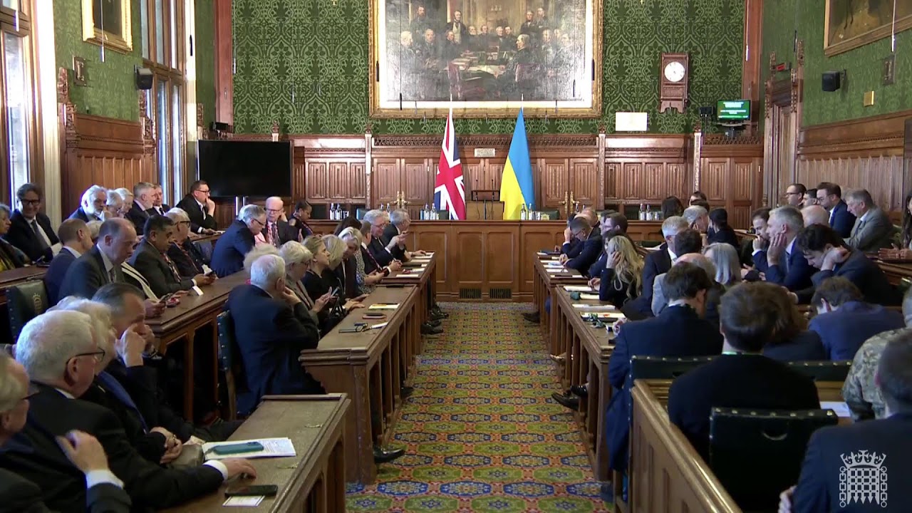 Фото для новини:Звернення Президента України Володимира Зеленського до парламенту Великої Британії
