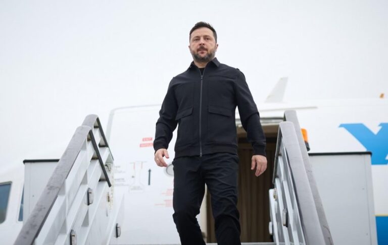 Фото для новини:Зеленський прибув із візитом у Мадрид