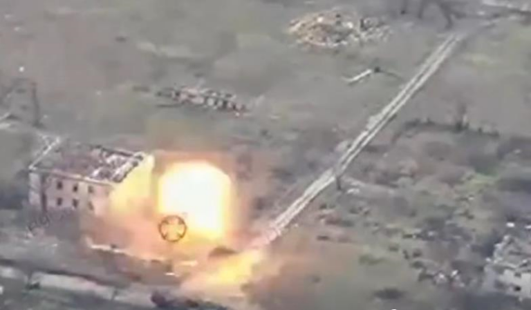 Фото для новини:ЗСУ показали знищення окупантів на Олександрівському напрямку