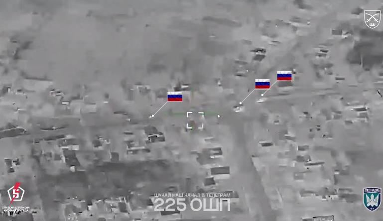 Фото для новини:ЗСУ розгромили колону техніки росіян на Гуляйпільському напрямку