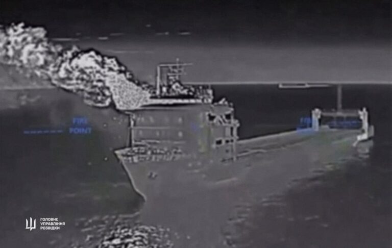 Фото для новини:Бійці ГУР уразили важливу ціль в Керченській протоці