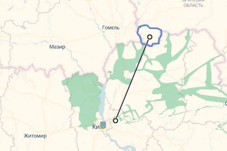 Фото для новини:"Флеш" окреслив зону дії керованих "шахедів" РФ
