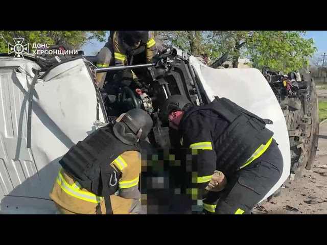 Фото для новини:Херсон: 1 людина загинула, ще 2 – травмовані внаслідок російської атаки