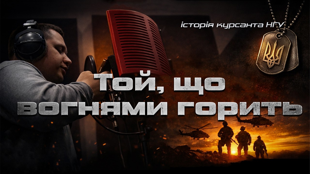 Фото для новини:Пісня «Той, що вогнями горить»: ПОЛУМ'ЯНА СПОВІДЬ ГВАРДІЙЦЯ