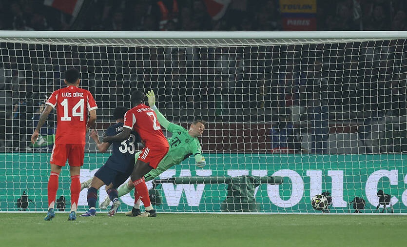 Фото для новини:Невдача в ЛЧ: Баварія з Ноєром встановила антирекорд