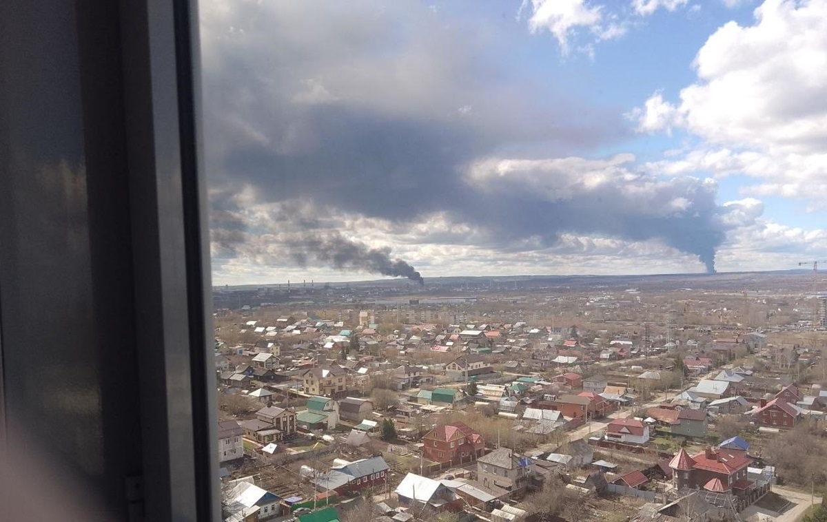 Фото для новини:СБУ повторно атакувала цілі в російській Пермі