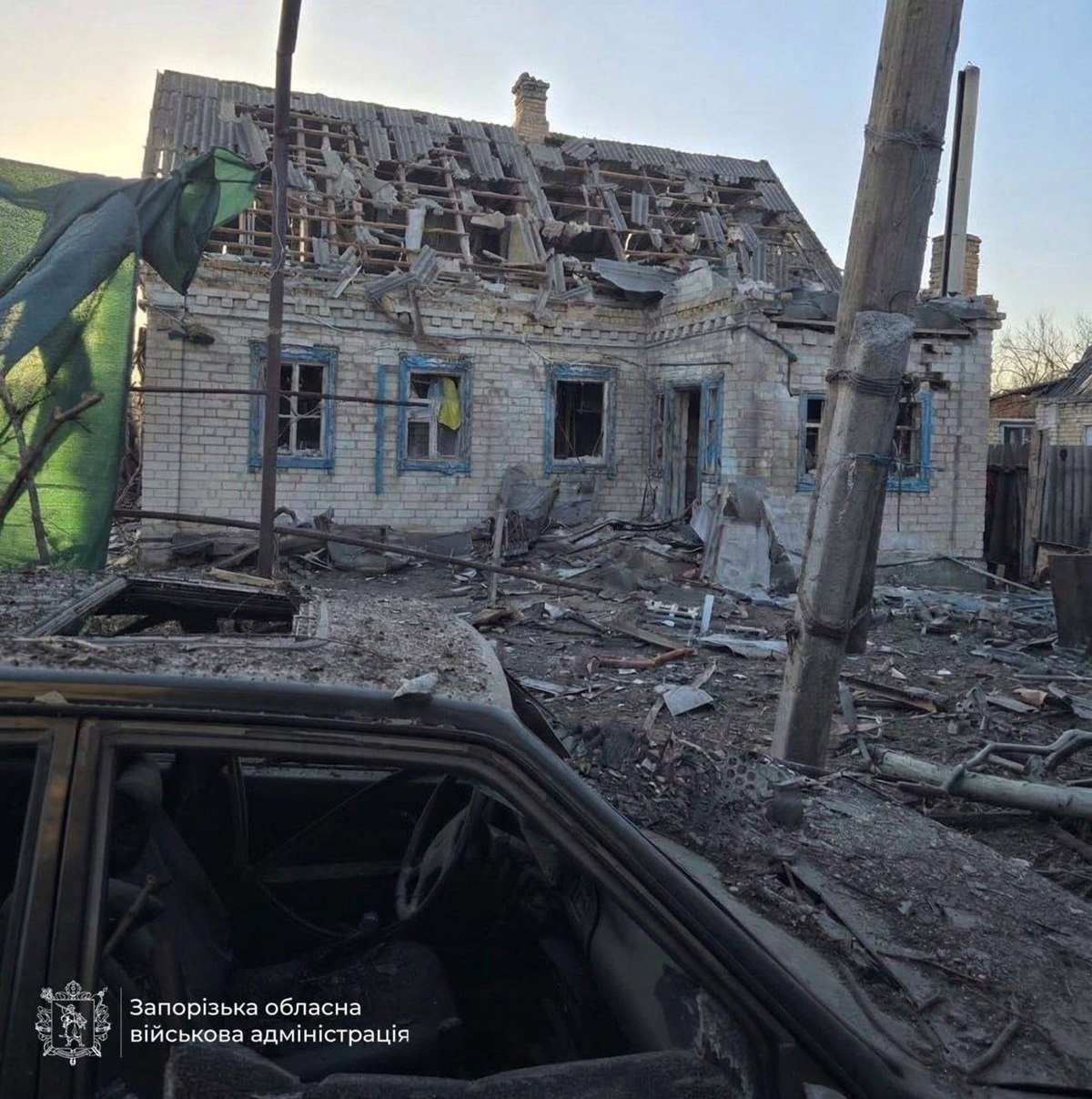 Фото для новини:Стали відомі наслідки обстрілу Запорізької області