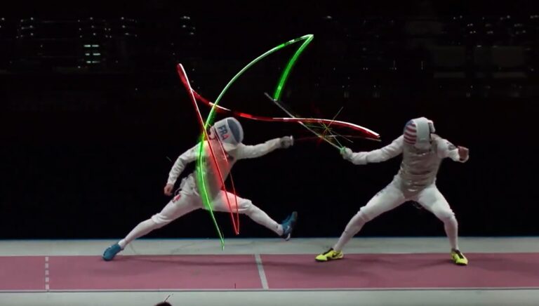 Фото для новини:Технологія візуалізації фехтування вперше дебютує на змаганнях у США