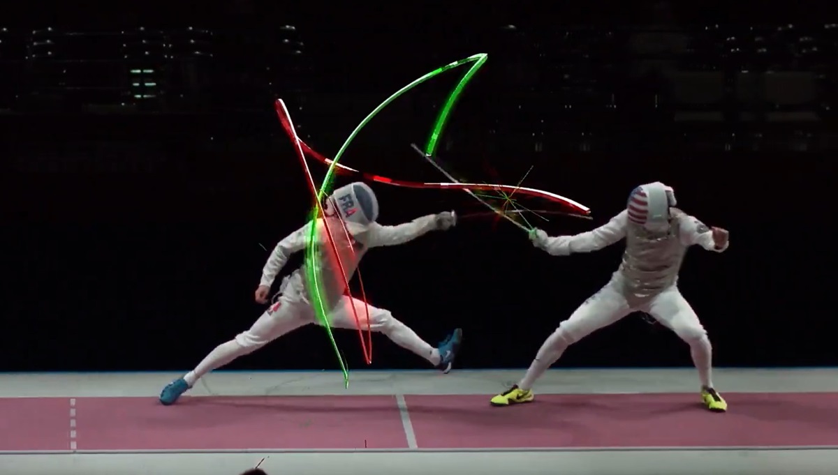 Фото для новини:Технологія візуалізації фехтування вперше дебютує на змаганнях у США