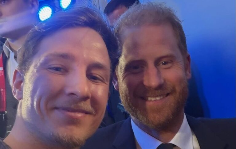 Фото для новини:Терен зустрівся з принцом Гаррі у Києві