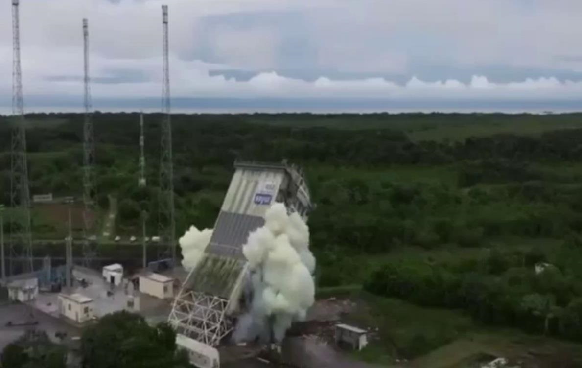 Фото для новини:У Гвіані підірвали майданчик для російських ракет