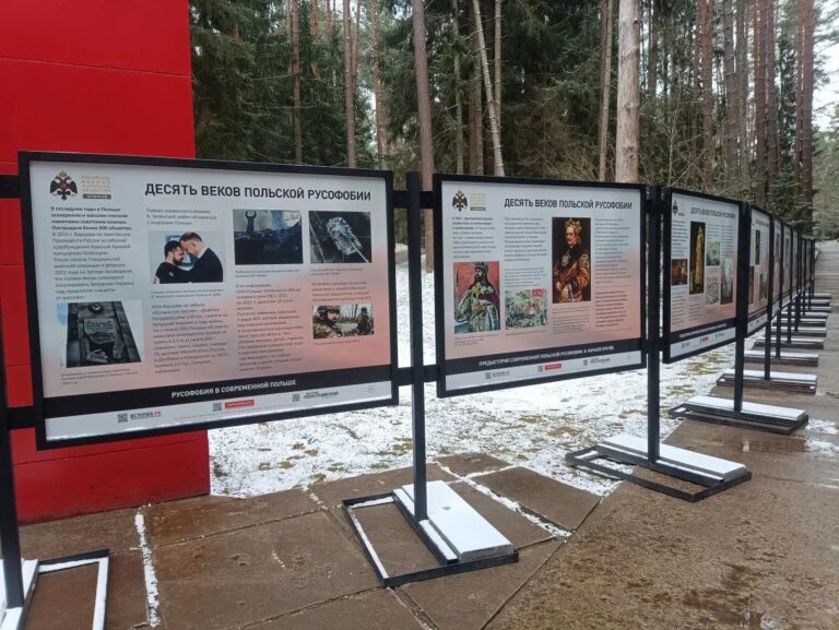 Фото для новини:У Катині відкрили виставку про "польську русофобію"